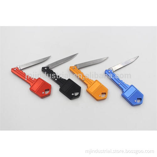 Key shaped folding knife, household knife